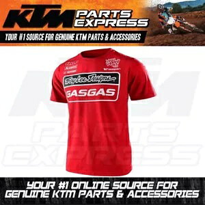 新品 GAS GAS TROY LEE DESIGNS チーム T シ�