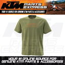新品 KTM エッセンシャル T シャツ T シャツ グリーン ポリコットン ブレンド メンズ ミディアム 3PW230029703 NEW KTM ESSENTIAL TEE T-SHIRT GREEN POLYCOTTON BLEND MENS MEDIUM 3PW230029703