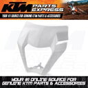 新しい KTM ホワイトプラスチックヘッドライトマスク 150 250 300 350 450 500 17-19 7960800100028 NEW KTM WHITE PLASTIC HEADLIGHT MASK 150 250 300 350 450 500 17-19 7960800100028