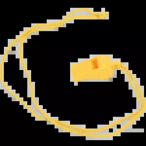 アトランティス A2712 ホイッスル コード付き イエロー ATLANTIS A2712 WHISTLE CORDED YELLOW