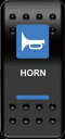 MOOSE UTILITY DIVISION 2106-0481 スイッチロッカーホーンブルー MOOSE UTILITY DIVISION 2106-0481 SWITCH ROCKER HORN-BLU(2)