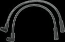 ブラック 8.8mm スパークプラグ ワイヤー ハーレーダビッドソン 883 1200 スポーツスター XL 04-06用 Black 8.8mm Spark Plug Wires fr Harley Davidson 883 1200 Sportster XL 04-06(2)