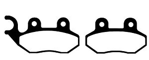 ブレーキパッド ブレーキブロック EBC SFA264 スクーター SYM レッドデビル 50 2T G5J2-6 年 98-02- Brake pads brake blocks EBC SFA264 scooter for SYM Red Devil 50 2T G5J2-6 year 98-02- 