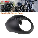 フロントヘッドライトフェアリングカバーカウル ハーレー V ROD ダイナ FX スポーツスター XL1200 883 用 Front Headlight Fairing Cover Cowl for Harley V ROD Dyna FX Sportster XL1200 883