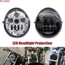 LED ヘッドライトプロジェクターハーレー V ロッド VROD VRSCA VRSC V ロッドマッスルストリートロッド LED Headlight Projector For Harley V Rod VROD VRSCA VRSC V-Rod Muscle Street Rod