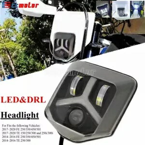 ȥХ LED إåɥ饤 FE 250 350 450 501 TE 150 250 300 ǥ塼 2014-2020 Dirt Bike LED Headlight For FE 250 350 450 501 TE 150 250 300 Enduro 2014-2020