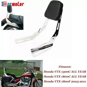 ХСؤ⤿ۥ VTX 1300C 1800C 1800F 2005-2011 Motorbike Sissy Bar Passenger Backrest For Honda VTX 1300C 1800C 1800F 2005-2011