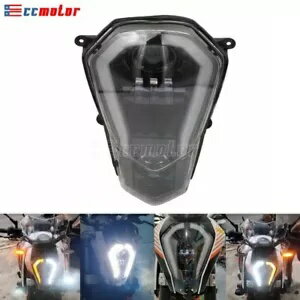 LED إåɥ饤ƹӡ DRL ǥ塼 390 125 200 250 ȥХ LED Headlight Projection High Low Beam DRL For Enduro 390 125 200 250 Dirt Bike