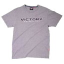 Victory Motorcycle 新しい OEM メンズ グレー ロゴ T シャツ、S、286324202 Victory Motorcycle New OEM Men's Grey Logo Tee Shirt, Small, 286324202