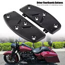 フロントドライバーフロアボードボトムハーレー 12-16 FLD 86-17 FL ソフテイルツーリング用 Front Driver FloorBoards Bottoms For Harley 12-16 FLD 86-17 FL Softail Touring