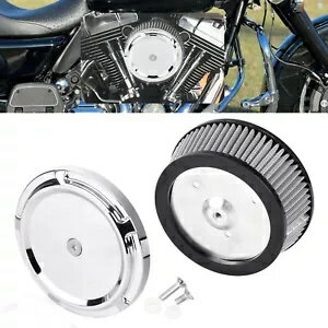 エア クリーナー カバー エレメント付き ハーレー ソフテイル デラックス FLSTN ロード グライド FLTR 用 Air Cleaner Cover w/ Element For Harley Softail Deluxe FLSTN Road Glide FLTR