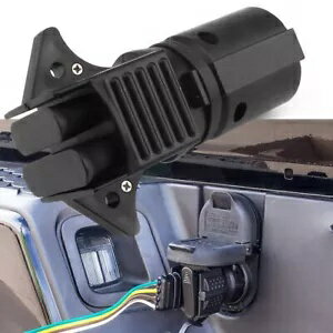 トレーラー RV ボートアダプター 7 RV ブレード - 5 ワイヤーおよび 4 ワイヤープラグ 12V フラットブレードプラグ Trailer RV Boat Adapter 7 RV Blade to 5 Wire and 4 Wire Plug 12V Flat Blade Plug