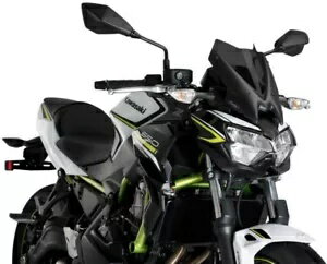 Puig 新世代スポーツ ウインドスクリーン 3864F Kawasaki Z650 2020-2024 ダークスモーク Puig New Generation Sport Windscreen 3864F Kawasaki Z650 2020-2024 DARK SMOKE