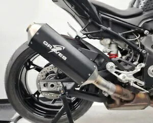 Graves スリップオン キャットバック ステンレス エキゾースト システム BMW S1000RR 2019-2024 Graves Slip-On Cat-Back Stainless Exhaust System BMW S1000RR 2019-2024