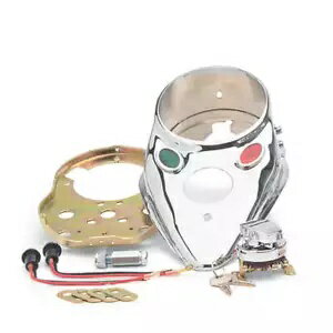 ハーレー クローム キャットアイ ダッシュ & マウント (スピードなし) ファットボブ戦車用 1947-84 HAR..