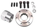 HARLEY BDL ベルトドライブプーリー 1 インチインサートとナットは 0-カスタムに適合します。 HARLEY BDL Belt Drive Pulley 1 inch Insert and Nut fits 0- Custom,(2)