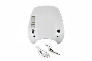 HARLEY 飛び出しブレード 取り外し可能な着色フロントガラス 1981-1990 FXST、1999-2012 に適合 HARLEY Switchblade Detachable Tinted Windshield fits 1981-1990 FXST, 1999-2012