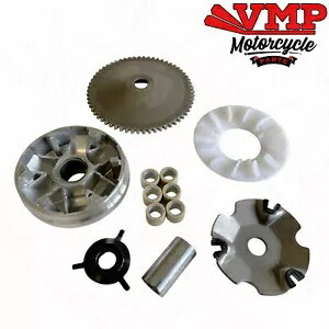 ɥ饤֥٥ Хꥨ ס꡼ 顼 å Jonway Madness 50 YY50QT-31  Drive Belt Variator Pulley Roller Set for Jonway Madness 50 YY50QT-31