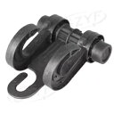 カーシートヘッドレスト吊り下げデュアルフックコート財布バッグハンガーオーガナイザーホルダー Car Seat Headrest Hanging Dual Hoo...