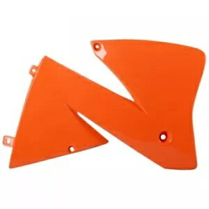 Polisport 饸  KTM  8422000003 KTM 125 200 250 300 380 400 EXC Polisport Radiator Scoops KTM Orange 8422000003 KTM 125 200 250 300 380 400 EXC