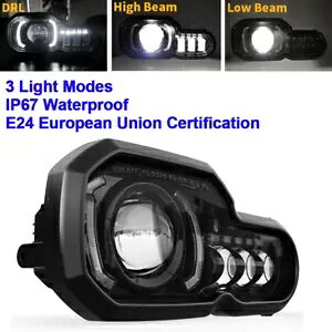 LED إåɥ饤ȥ֥ DRL ϥӡӡ BMW F650GS F700GS F800GS LED Headlights Assembly With DRL High Beam Low Beam For BMW F650GS F700GS F800GS