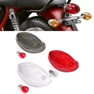 リアテールライトランプレンガラスハウジングカバースピードマスターロードスターボンネビル用 Rear Ta..