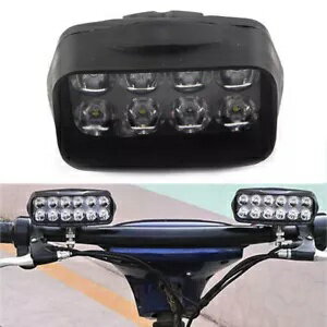 1X Motorcycle Headlight Spot Fog Light 8-LED Headlamp For Car UTV ATV 1X Motorcycle Headlight Spot Fog Light 8-LED Headlamp For Car UTV ATV