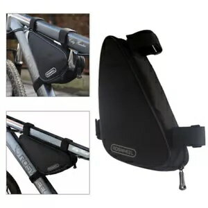 Black Roswheel Triangle Cycling Bicycle Front Tube Frame Bag Mountain Bike Pouch Black Roswheel ..