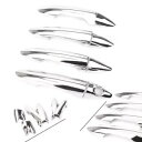 Chrome Door Handle Cover Molding Trim For Hyundai Accent Solaris Verna 2011-2016 Chrome Door Handle Cover Molding Trim For Hyundai Accent Solaris Verna 2011-2016