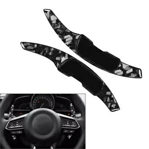 2pcs Steering Wheel Shift Paddle Fit Mazda 3 6 Atenza Axela CX-3 CX-4 CX-5 MX-5 2pcs Steering Wh..