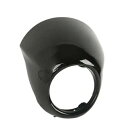 ラウンドヘッドライトフェアリングスクリーンマスクバイザーハーレーストリートXG500 750 14-20用 Round Headlight Fairing Screen Mask Visor Fit For Harley Street XG500 750 14-20