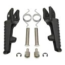 Rider フロントフットペグフットレスト ホンダ CB1000R 2008-2023 CBR600RR 2003-2023 に適合 Rider Front Foot Peg Footrest Fit for Honda CB1000R 2008-2023 CBR600RR 2003-2023