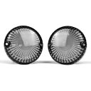 スモーク ターン シグナル レンズ ヤマハ V-スター 1100 クラシック / カスタム (全年式) Smoke Turn Signal Lenses For Yamaha V-Star 1100 Classic / Custom (All Years)(2)