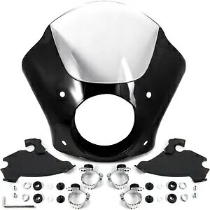 クリアフェアリングキット ハーレーダビッドソンスポーツスターカスタム XL1200C 1996-2010 用マウント Clear Fairing Kit Mount For Harley Davidson Sportster Custom XL1200C 1996-2010 【並行輸入品】
