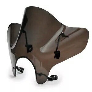 14 インチ スモークティンテッド フロントガラス フェアリング トライアンフ スクランブラー 900 (2006-2017) 用 14