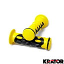 ATV / PWC ゲルハンドグリップヤマハブラスター用イエローラバーハンドグリップ ATV / PWC Gel Hand Grips Yellow Rubber Handgrips for Yamaha Blaster