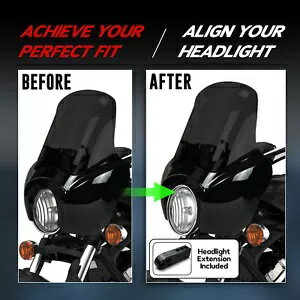 スモークフェアリング ブロック B 付き 1999-2005 ハーレー ダイナ用 ボトムマウント付き (説明を読む) Smoke Fairing w/ Block B For 1999-2005 Harley Dyna w/ Bottom Mount (Read Desc.) 【並行輸入品】