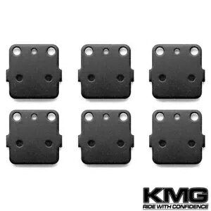 フロント + リア有機 NAO ブレーキパッド 2001-2005 ヤマハ YFM 660 ラプター用 Front + Rear Organic NAO Brake Pads For 2001-2005 Yamaha YFM 660 Raptor 【並行輸入品】