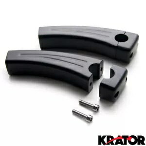 5.5インチ ブラック バイク ハンドルバー プルバック ライザー 7/8インチ ホンダ ST 1100 1300 ST1100用 5.5" Black Bike Handlebar Pullback Risers 7/8" For Honda ST 1100 1300 ST1100 