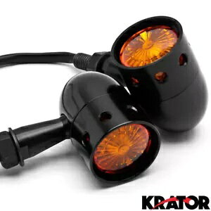 2 個ブラックターンシグナルライトヤマハロードスターウォリアーミッドナイト XV 2pcs Black Turn Signals Lights For Yamaha Road Star Warrior Midnight XV 【並行輸入品】