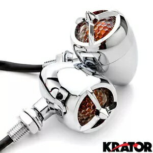 ハーレーダビッドソン ソフテイル スプリンガー ヘリテージ クラシック用クローム ウインカー 2 個 2pcs Chrome Turn Signals For Harley Davidson Softail Springer Heritage Classic 