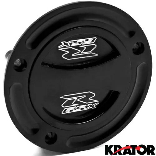 ブラック キーレス ガス キャップ ツイストオフ ロゴ スズキ カタナ - GSX650F 2008-2009用 Black Keyless Gas Cap Twist Off Logo For Suzuki Katana - GSX650F 2008-2009 