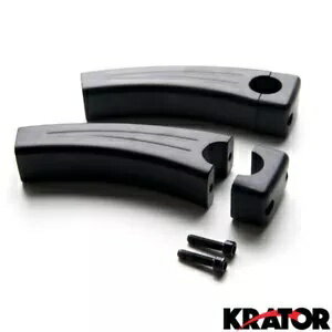 5.5 インチ ブラック オートバイ ハンドルバー プルバック ライザー ビクトリー ハンマー 8 ボール用 5.5" Black Motorcycle Handlebar Pullback Risers For Victory Hammer 8-Ball 【並行輸入品】