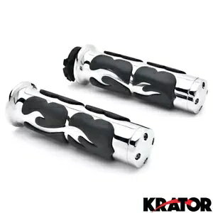 オートバイハンドグリップ 1 "ペア ホンダシャドウエアロファントム VLX 750 1100 Motorcycle Hand Grips 1" Pair For Honda Shadow Aero Phantom VLX 750 1100 【並行輸入品】