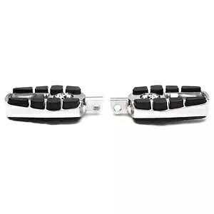 調節可能なフットペグ クローム ハーレーダビッドソン FXDLS ローライダー S 2016-2017用 Adjustable Foot Pegs Chrome For Harley Davidson FXDLS Low Rider S 2016-2017 【並行輸入品】