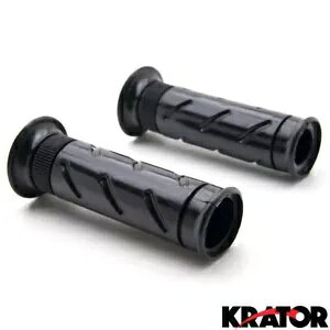 新しいブラックハンドグリップ 7/8 "スズキ GV GZ 250 1200 1400 Madura Cavalcade 用 New Black Hand Grips 7/8" For Suzuki GV GZ 250 1200 1400 Madura Cavalcade 【並行輸入品】