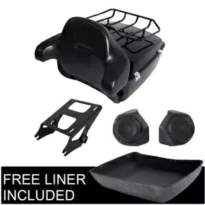 King Pack ȥ󥯥ޥȥѥå & 6.5 ԡ Harley TourPak Road Glide 14-up ...