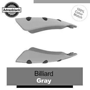 Advanblack ビリヤード グレー ハンドガード ハーレーダビッドソン ツーリング & ソフテイル用 Advanblack Billiard Gray Hand Guard For Harley Davidson Touring & Softails