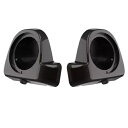 ブラック ジャック メタリック 6.5 インチ スピーカー ポッド 下部フェアリング 2014+ ハーレー ツーリング用 Black Jack Metallic 6.5'' Speaker Pods Lower Fairings For 2014+ Harley Touring