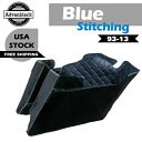 サドルバッグライナー ブルーステッチライナーキット Advanblack 拡張ボトムス 93-13 用 Saddlebag Liner Blue Stitching Liner Kit for Advanblack Extended Bottoms 93-13